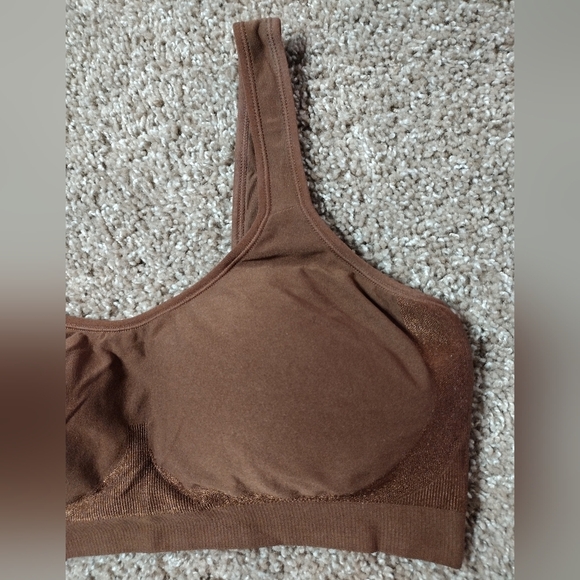 TrueKind Shaping Seamless Brown Bra NWOT - Picture 2 of 12